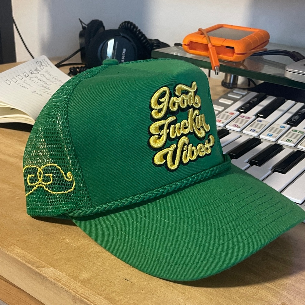 Green Trucker Hat